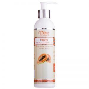 Dinur Papaya Milky Cleanser For Normal to Dry Skin 8 oz